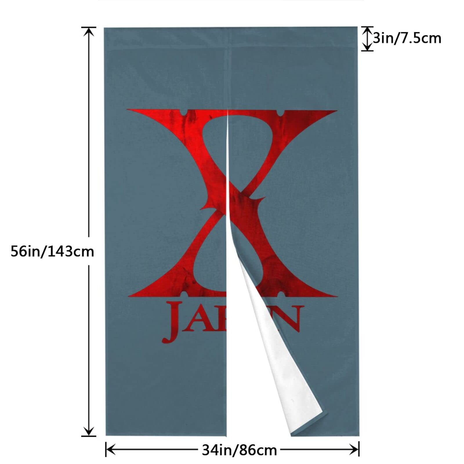 xjapan のれん X JAPAN のれん 暖簾 タペストリー - メルカリ