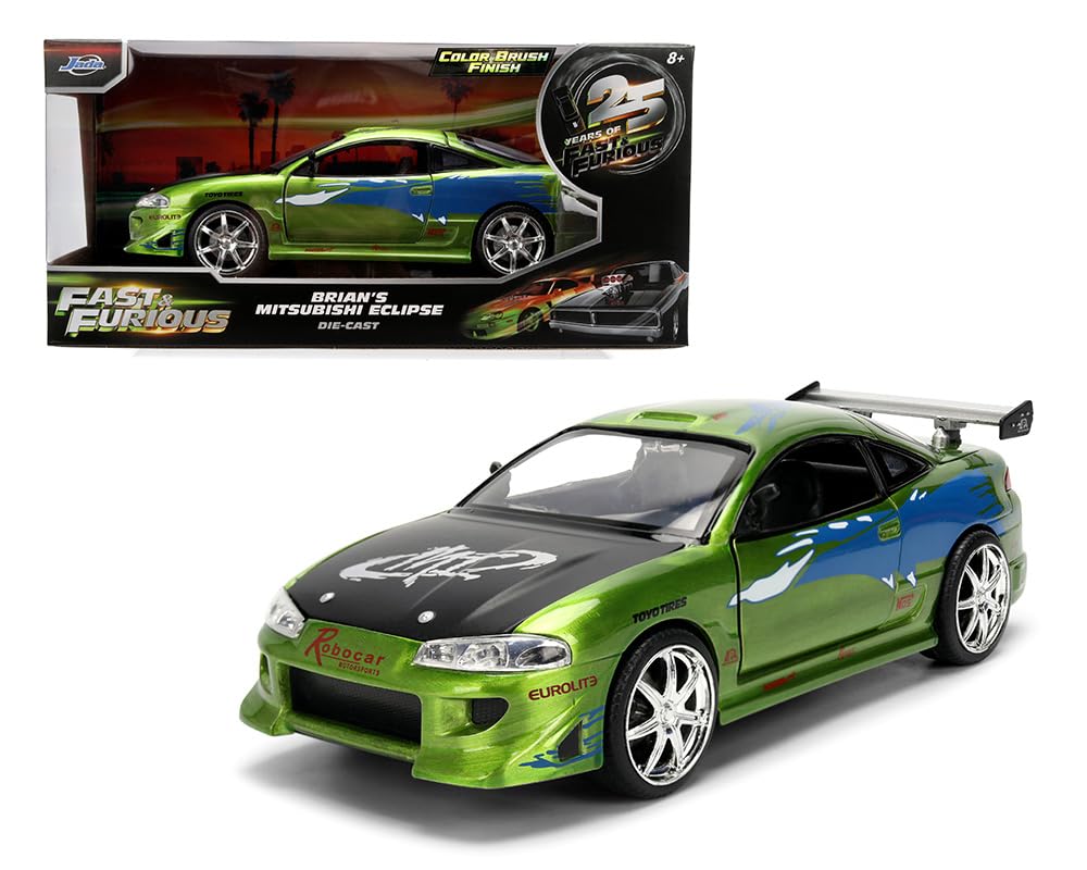 Amazon | JADA TOYS 1/24 ワイルドスピード 25周年 ブライアン's 三菱 Amazon | JADA TOYS 1/24 ワイルドスピード 25周年 ブライアン's 三菱