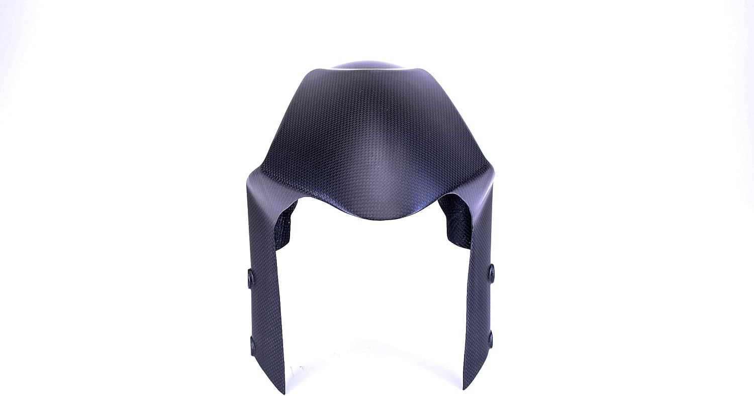 Bestem Carbon Fiber Front Fenders Mudguard Hugger Matte Finish for Ducati Monster 696 796 1100