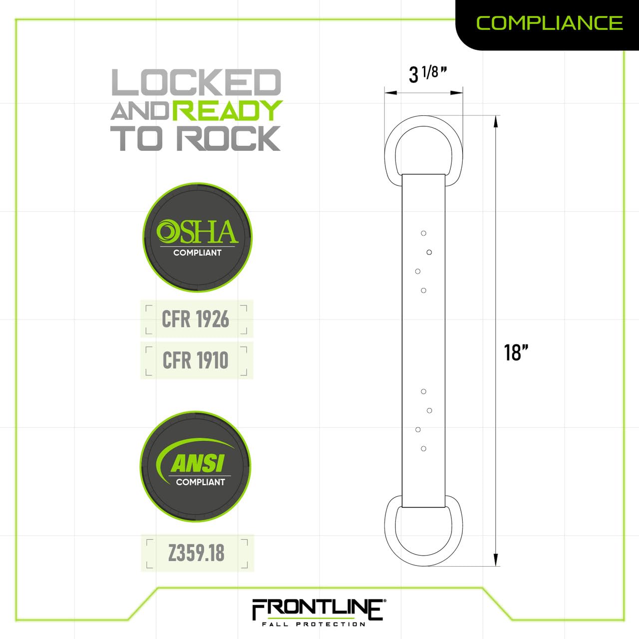 Frontline Residential PastPitch Roof Anchor | Critical Tool
