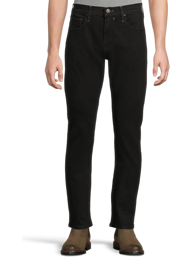 Black Paige Federal Transcend Vintage Slim Straight Fit Jeans in Harlano