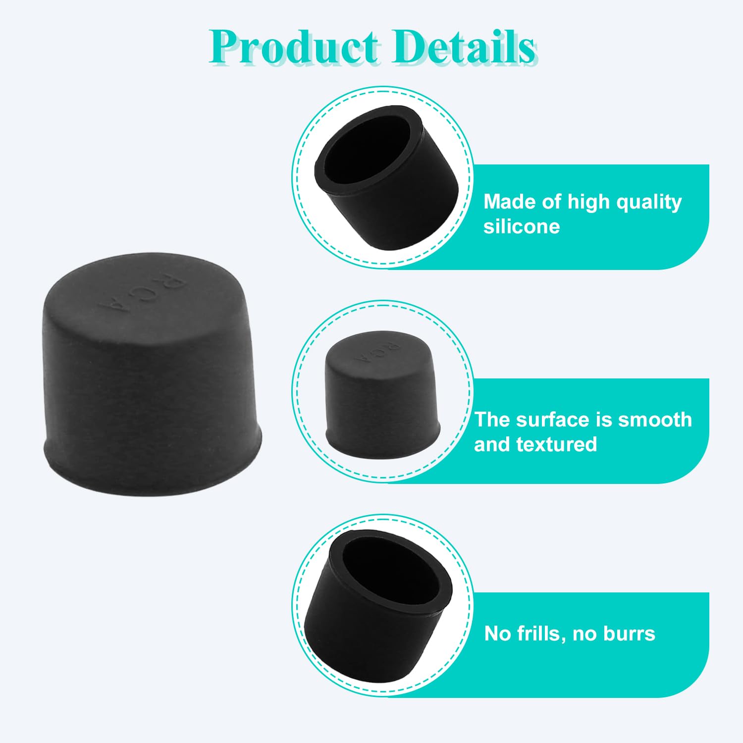 Fielect 5Pcs Silicone Mini-HDMI Anti Dust Cover Plugs Silicone Protector Stopper Cap - View #2