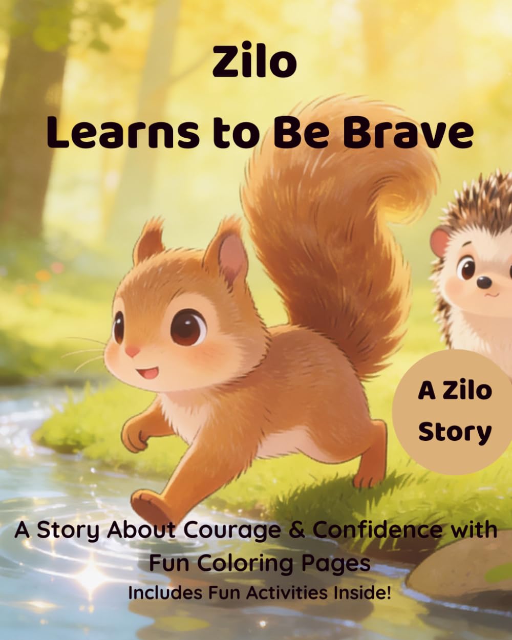 Zilo Learns to Be Brave: A Story About Courage, Confidence, and Trying New Things for Kids Ages 3–6 (Zilo the Kind Squirrel Series)
