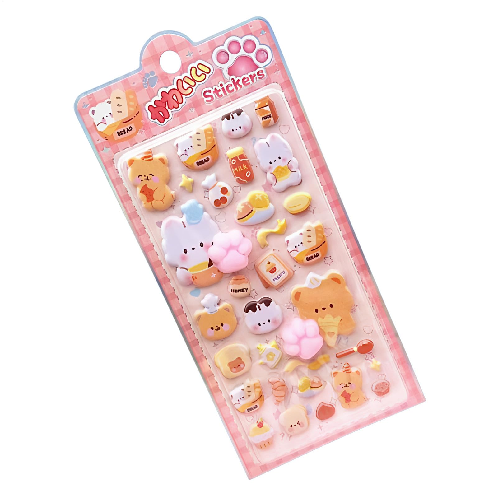 Amazon.co.jp: 3D肉球 シール ぷにぷに、にくきゅうぷにぷにシ ール