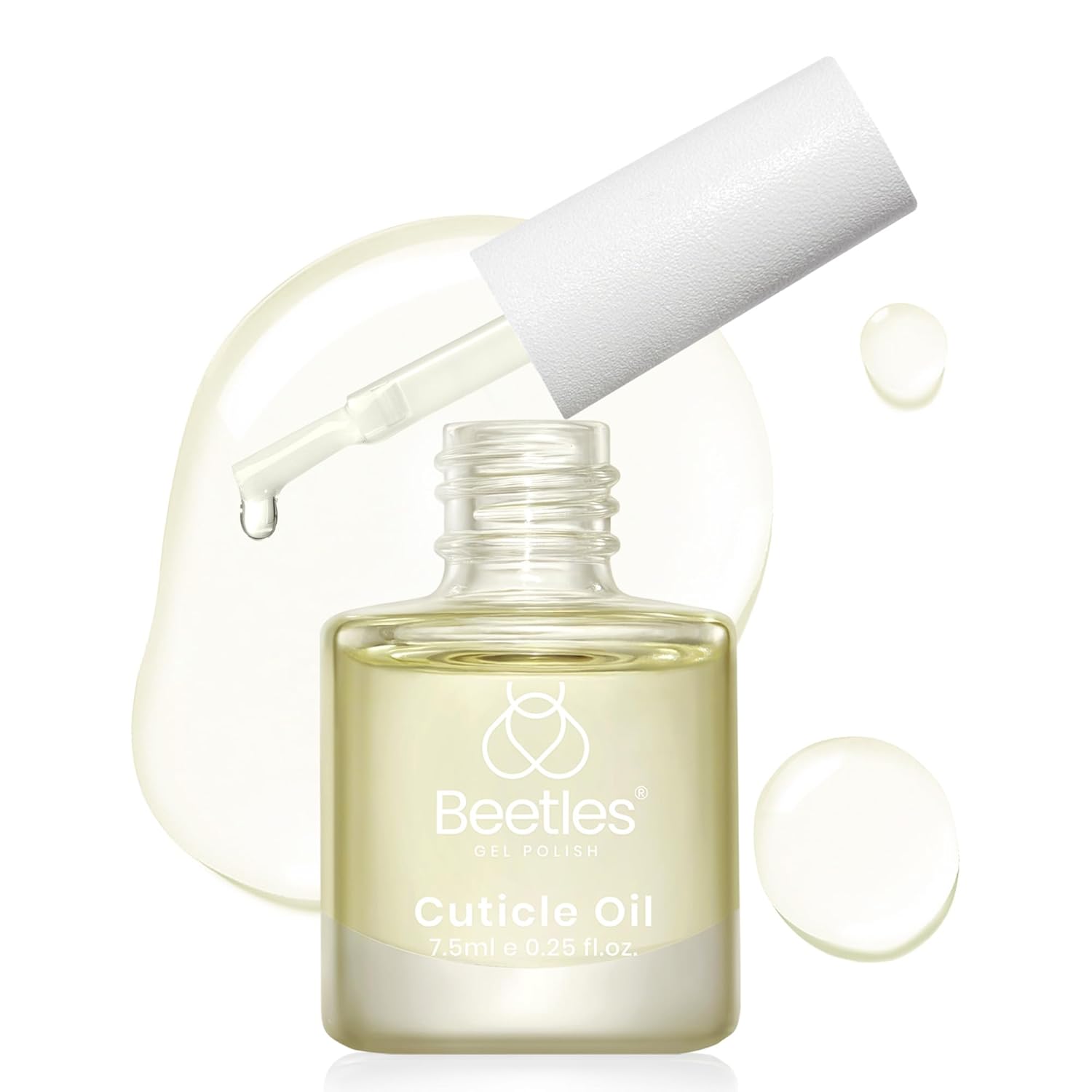 Beetles 7.5ml Cuticle Oil Nail Oil Cuticle Care for Nail, Damaged Cuticles, Stronger Nails Spa and Hand Manicure Essentials for Repaired Thin Nails DIY Home for Women Beetles 7.5ml Cuticle Oil Nail Oil Cuticle Care for Nail, Damaged Cuticles, Stronger Nails Spa and Hand Manicure Essentials for Repaired Thin Nails DIY Home for Women