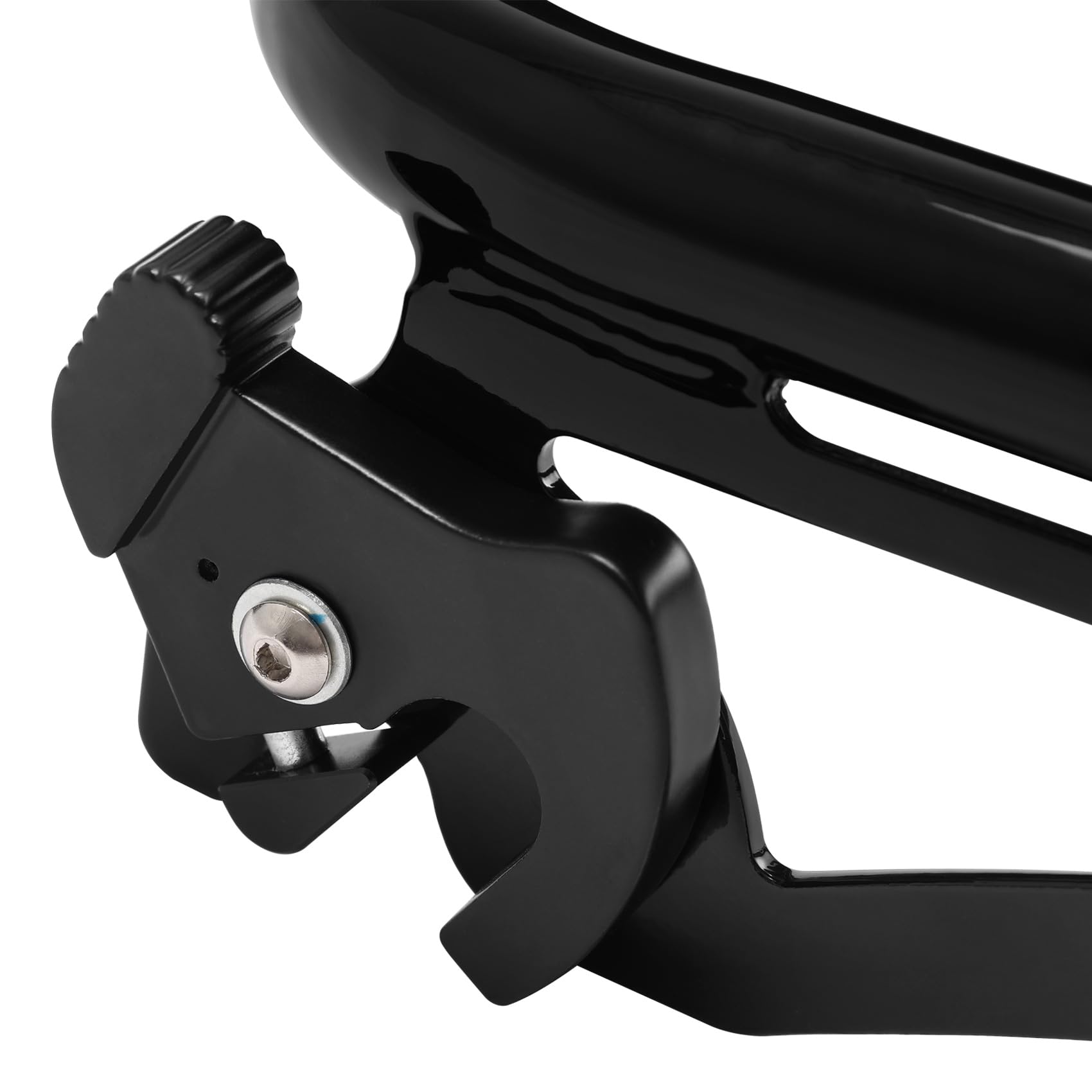 XFMT Porte-bagages amovible pour moto Harley Touring Road King Street Glide Road Glide Electra Glide 2009-2023 (noir)
