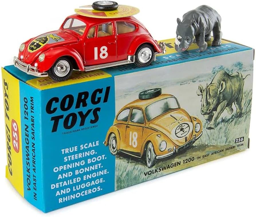 Amazon | コーギー 1/44 フォルクスワーゲン 1200 東アフリカ サファリ