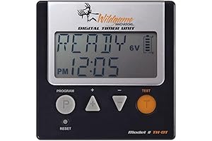 WILDGAME Trophy Hunter Digital Deer Feeder Timer, Eliminating Nighttime Feeding for Enhanced Wildlife Safety