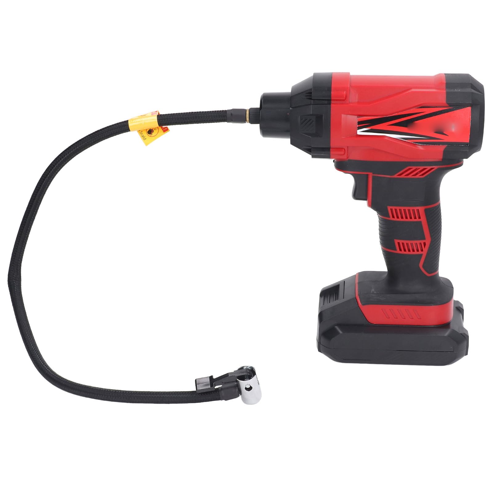 Fafeicy Kabelloser Reifenfüller mit Digitalanzeige, 150 PSI, Automatische Abschaltung, LED-Licht, USB und Autoladegerät, für Auto, Motorrad, Fahrrad, Basketball