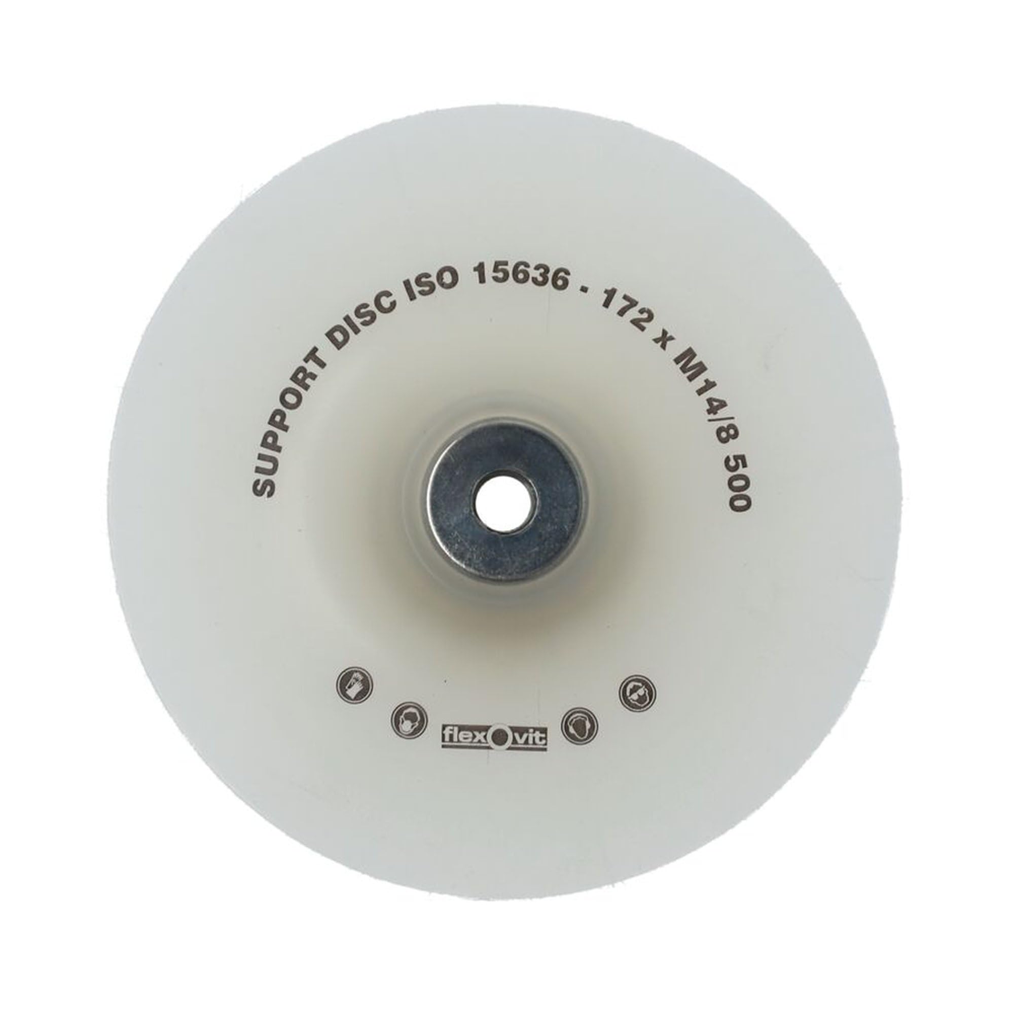 Disques En Fibre De Nylon Dur Flexovit 180 Mm - Pour Ponçage Moyen/fin Et Applications Intensives