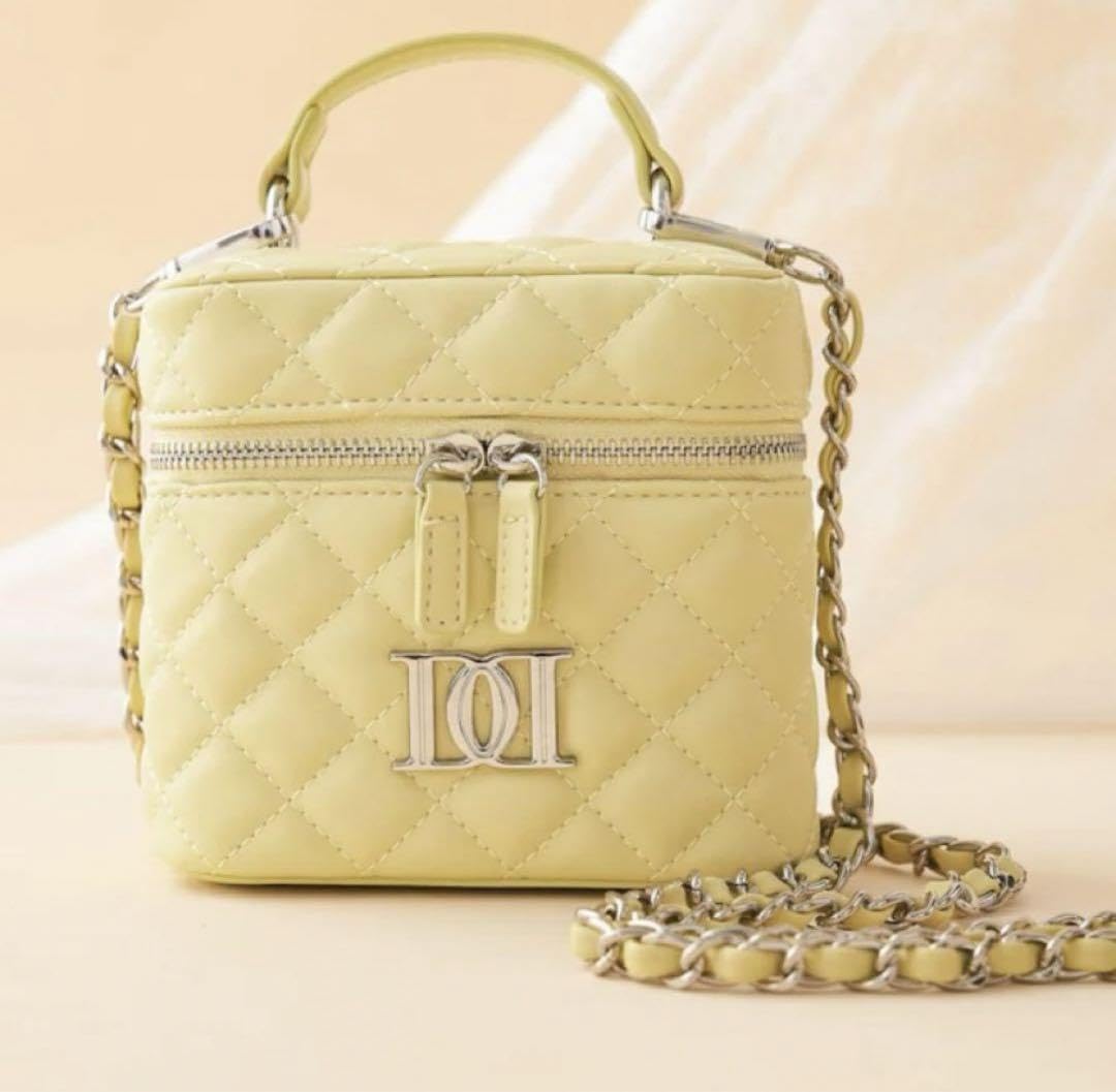 Amazon.co.jp: Darich ダーリッチ キルティングスクエアミニバッグ  