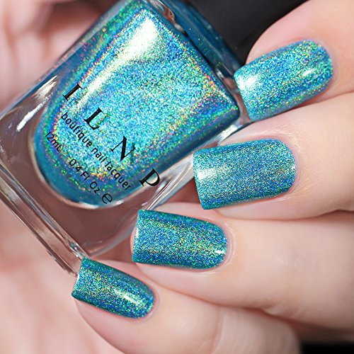 Image of ILNP Sail Away - Vivid Turquoise Ultra Holographic Nail Polish