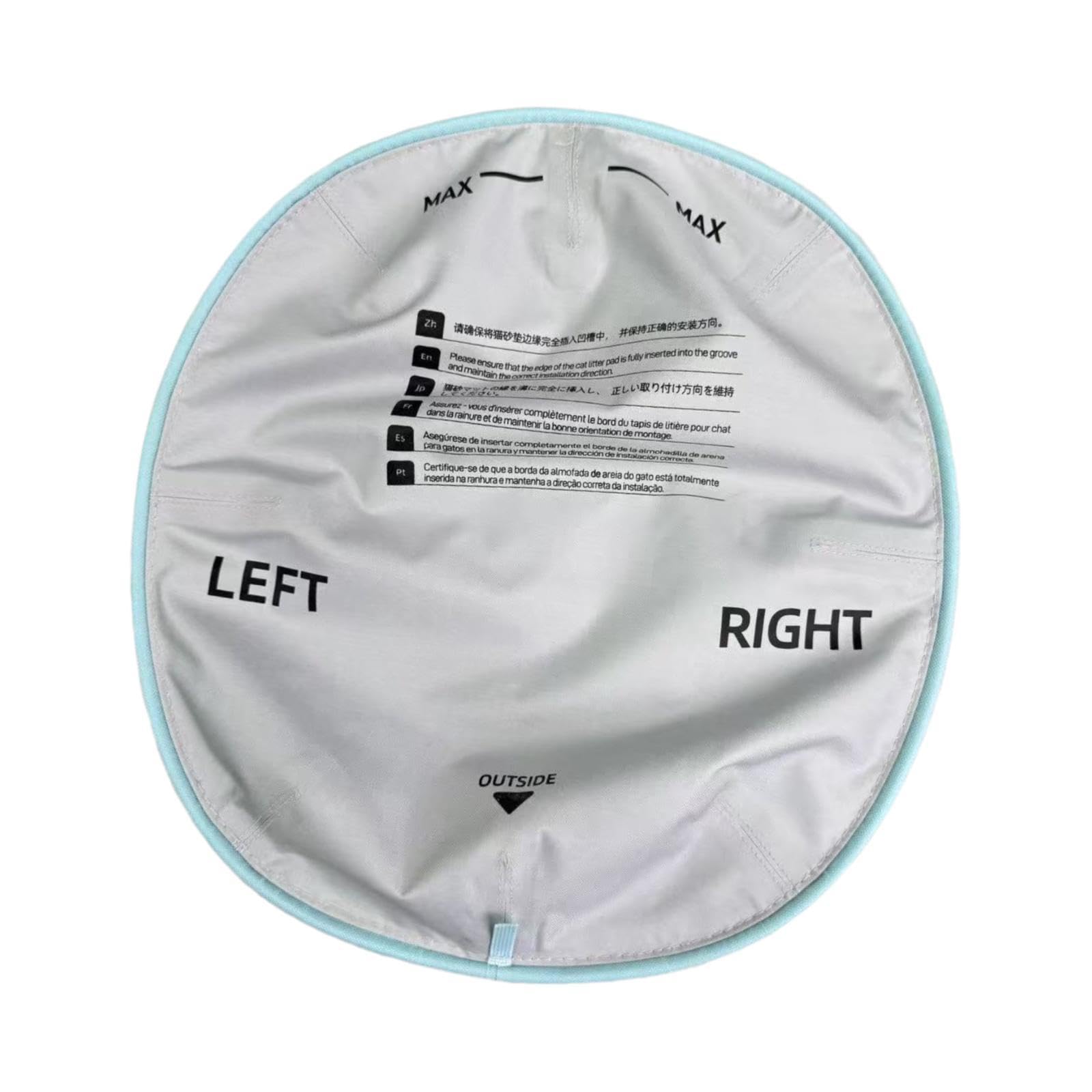 Alfombrilla Impermeable Autolimpiable para Arenero de Gatos, a Prueba de Fugas, para P1