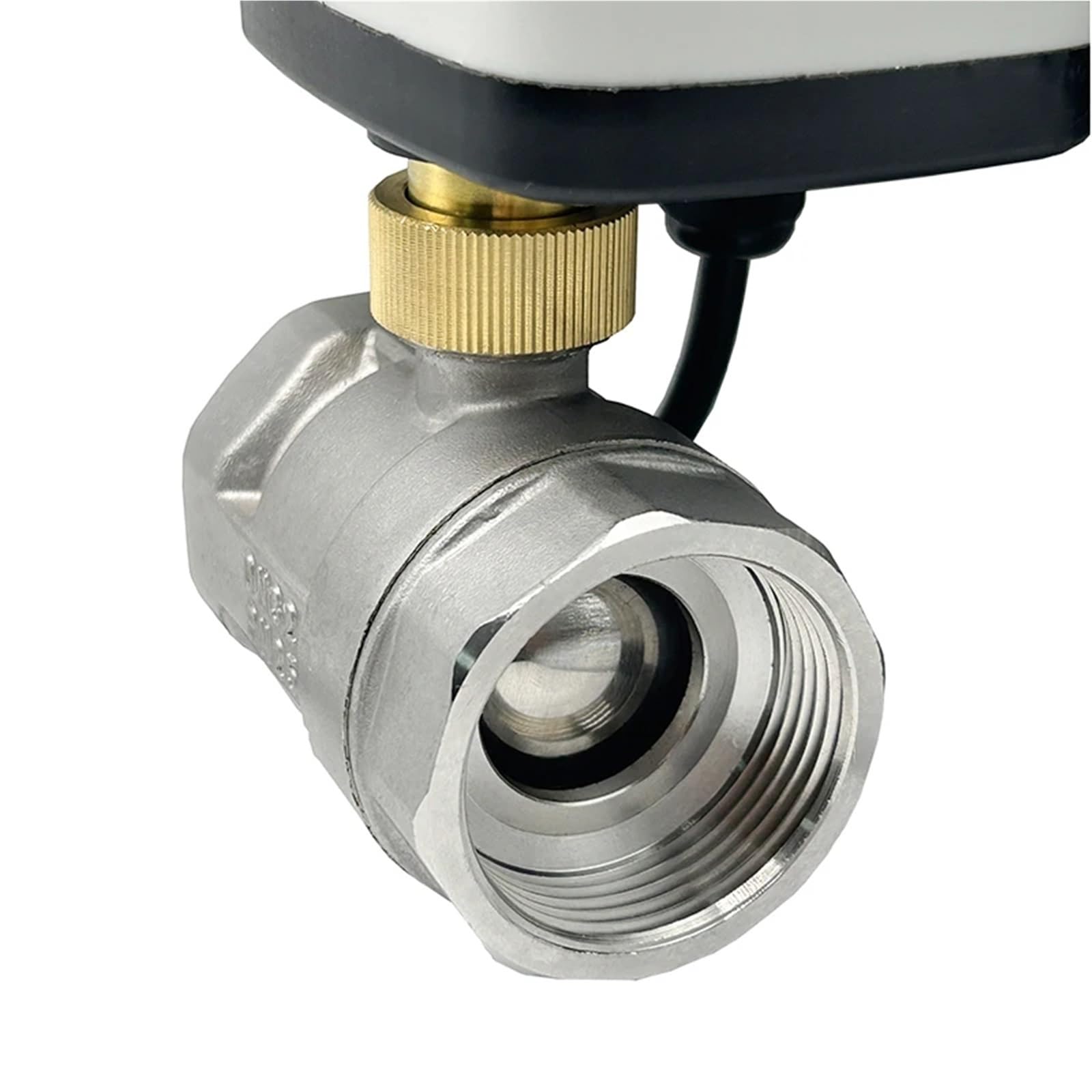 1/2 3/4 1 1-1/4 valvola a sfera motorizzata in acciaio inox 3 fili 2 controllo elettrico 1Pcs(DN15,12VDC_CR02)