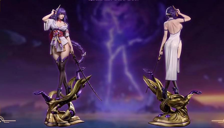 Amazon.co.jp: コスプレガールシリーズ雷電将軍ガレージキット