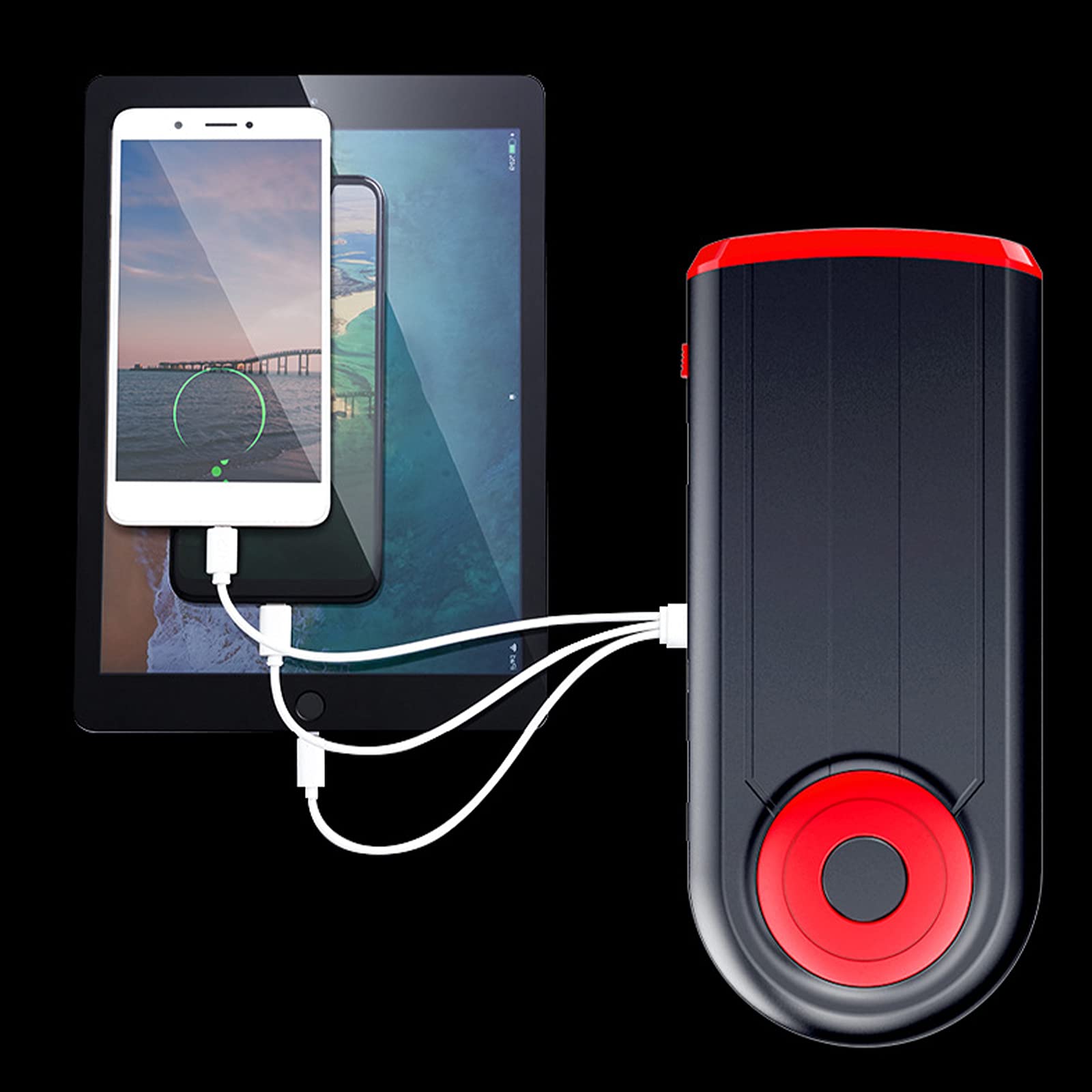 30000mAh Voiture Saut Démarreur Batterie Externe Portable Secours Voiture Batterie Booster 5 V/2A Sortie USB Lampe de Poche LED Dispositif de Démarrage