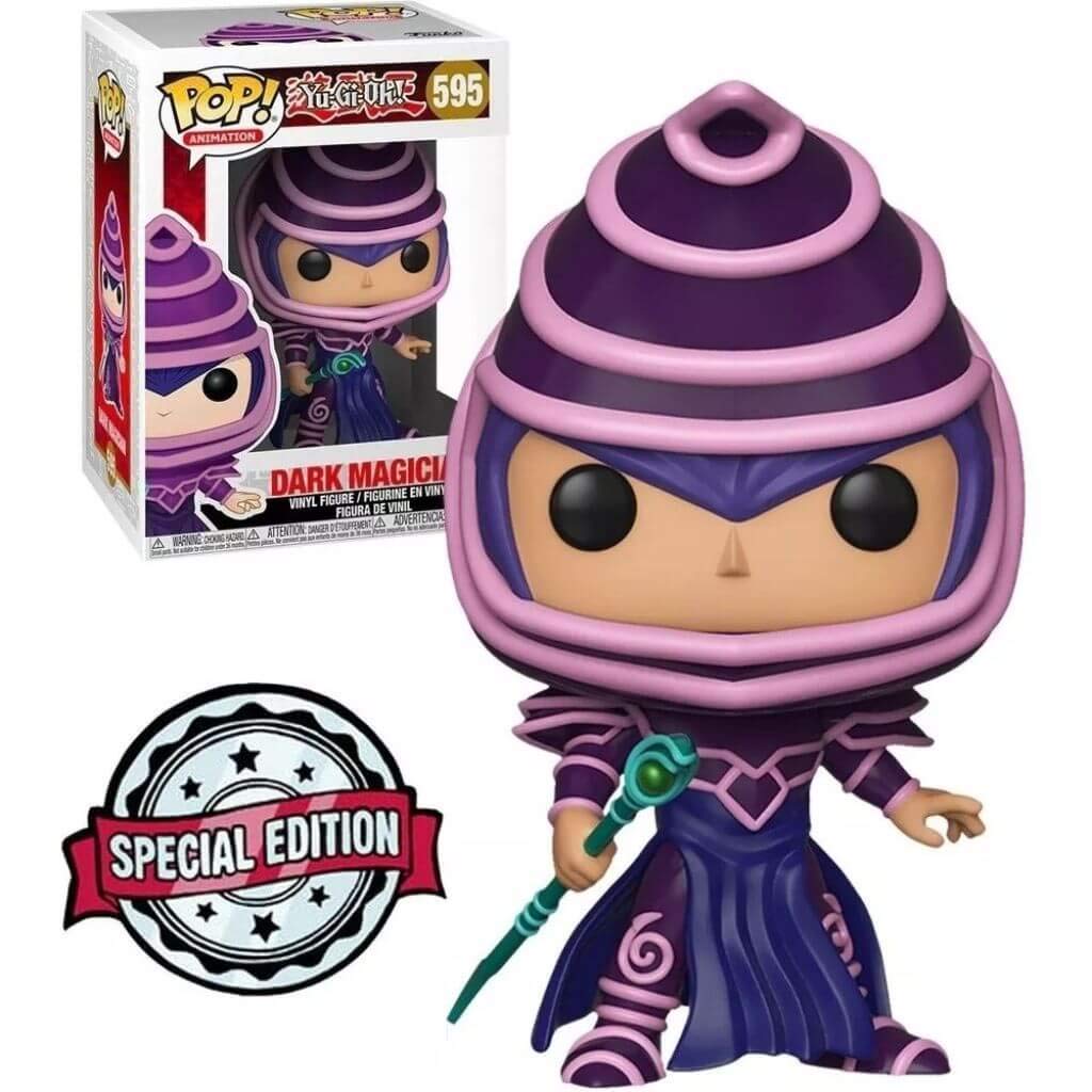 Funko POP ファンコ ポップ 遊戯王 ブラックマジシャン 595 Amazon.com: Funko Pop Animation: Yu-Gi-Oh! - Dark Magician