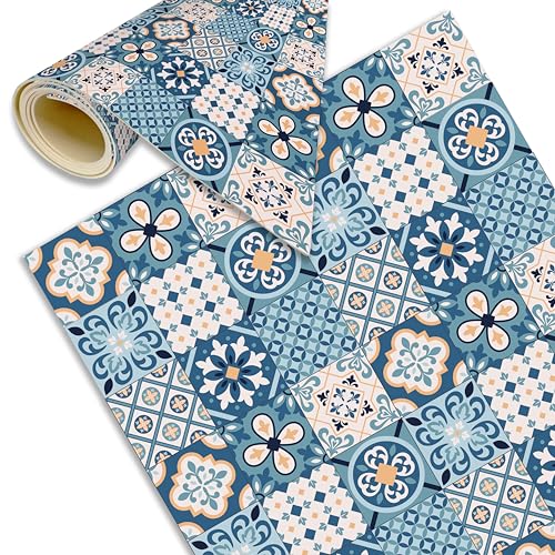 Alfombras Cocina Vinilo Turquesa Marca DECORA TU MUNDO