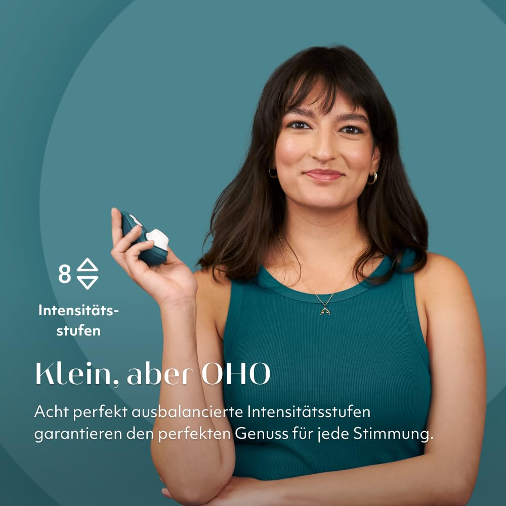 Womanizer Liberty 2 Klitoris-Stimulator Erotik Sexspielzeug, Frauen Petrol | Sex Spielzeug Dildo, Klitoris Sauger, Auflegevibrator mit 8 Intensitätsstufen, Leises Wasserdichtes Vibrator Sextoy für Sie