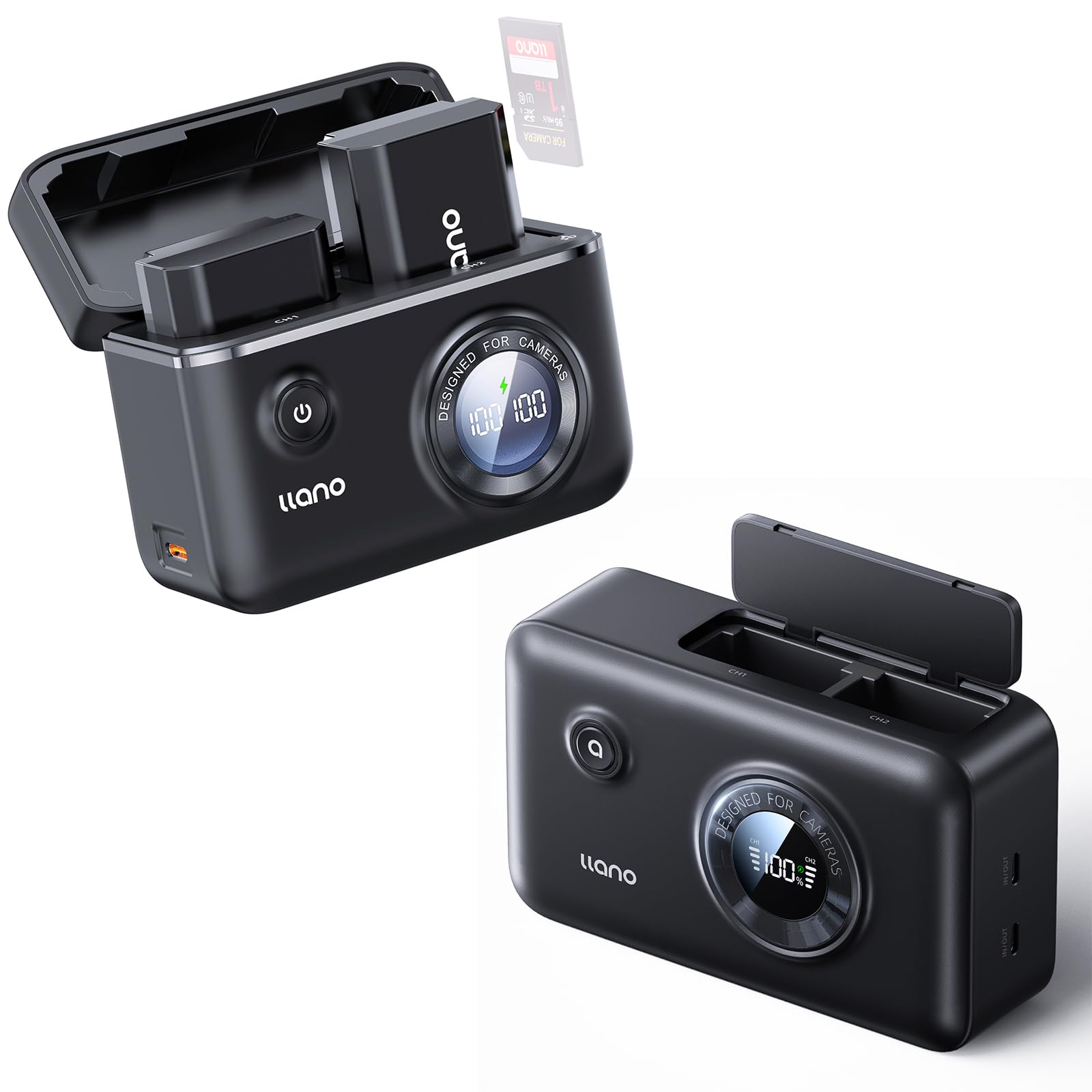 Amazon.com: llano NP-FZ100 Portable Camera Dual Fast Battery