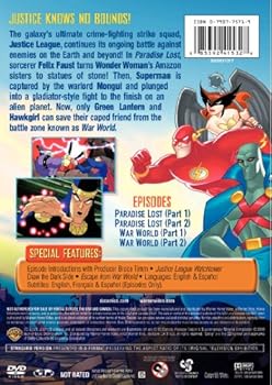 DVD Justice League - Paradise Lost Book