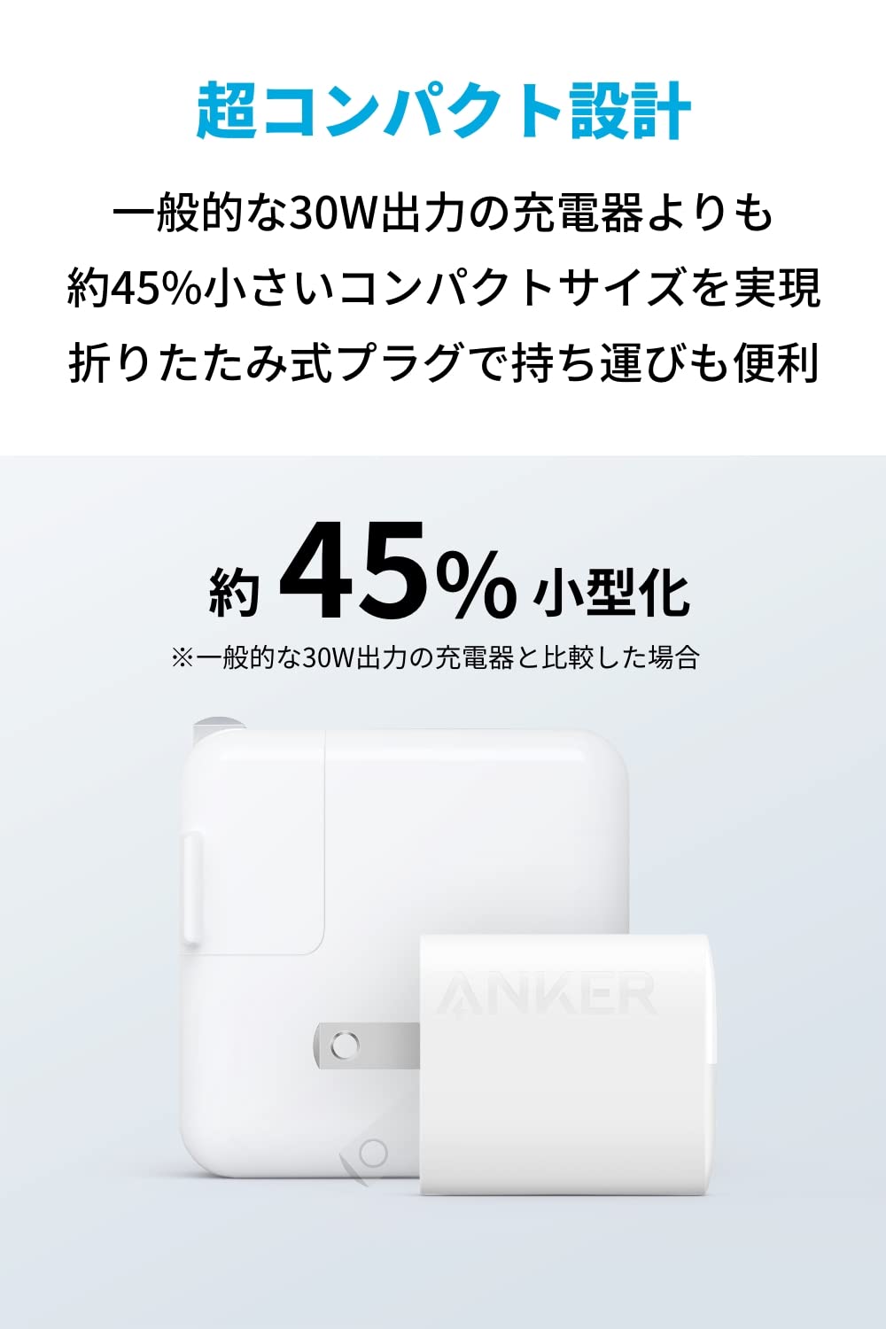Anker 323 Charger (33W) USB PD充電器 USB-C USB-A