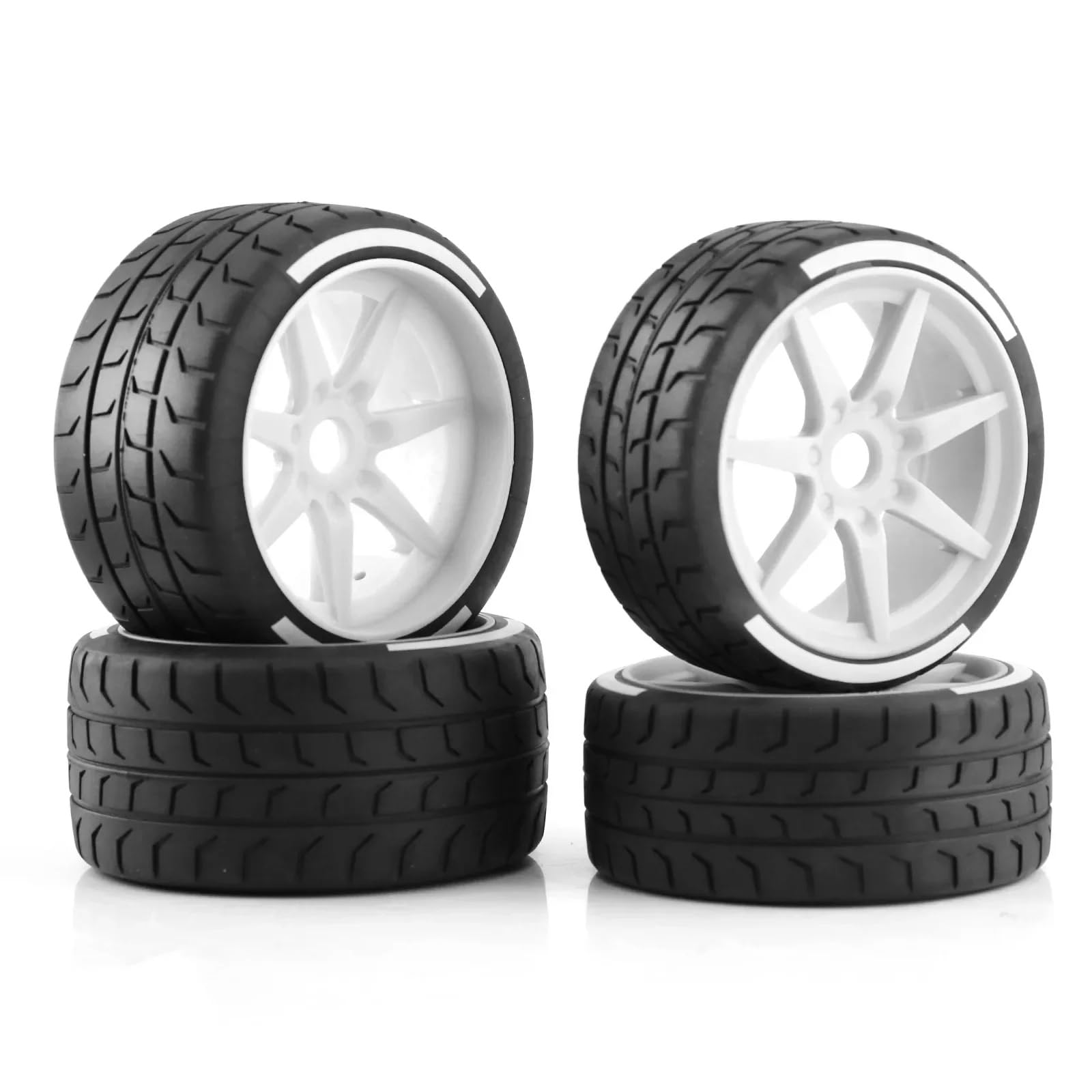 Per Arrma For Felony Per FSR GT 1/7 4 Pezzi 53/107 42/100 Pneumatico 17mm Ruota Esagonale RC Modello Di Auto Parti Aggiornamento Ricambi Modellini RC