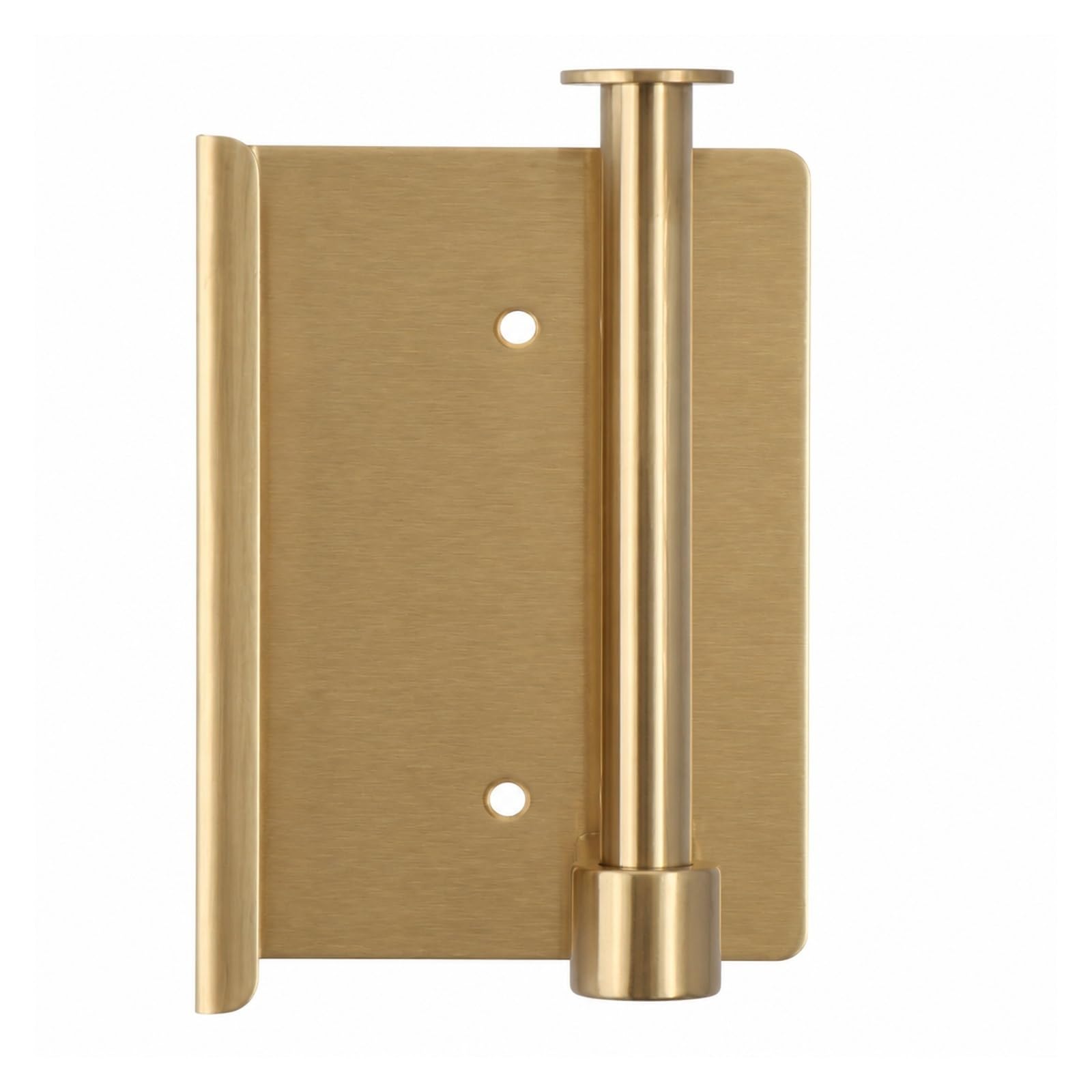 Porta carta igienica in acciaio inox 201 con ripiano | Oro, acciaio inossidabile 201, for bagno, cucina, camera da letto: mensola for telefono a parete