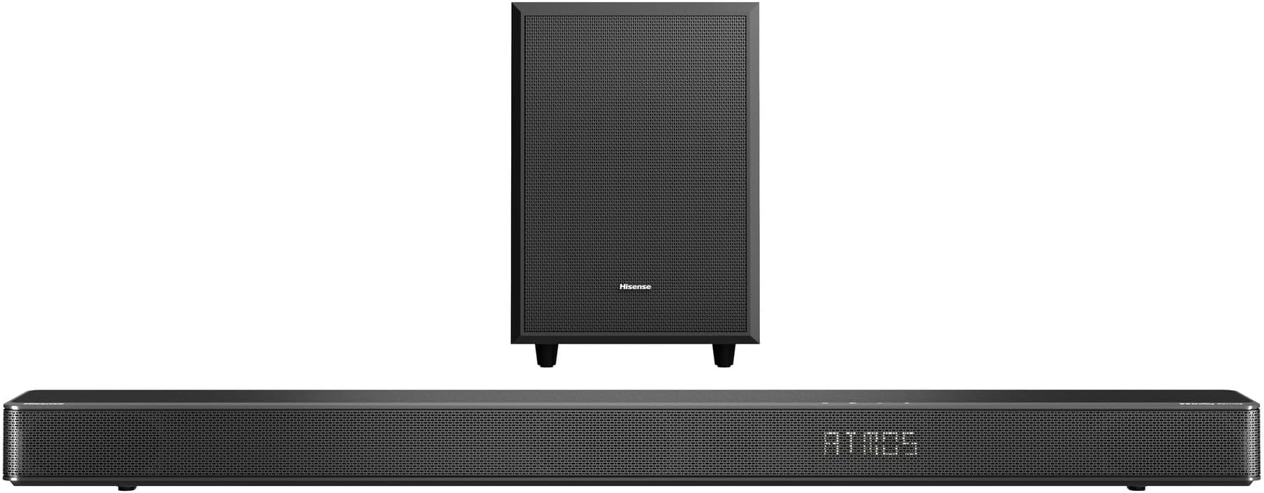 Hisense AX3120G Soundbar Speaker Black 3.1.2 Ch 360W with Subwoofer, Dolby Atmos & DTS:X (Renewed)