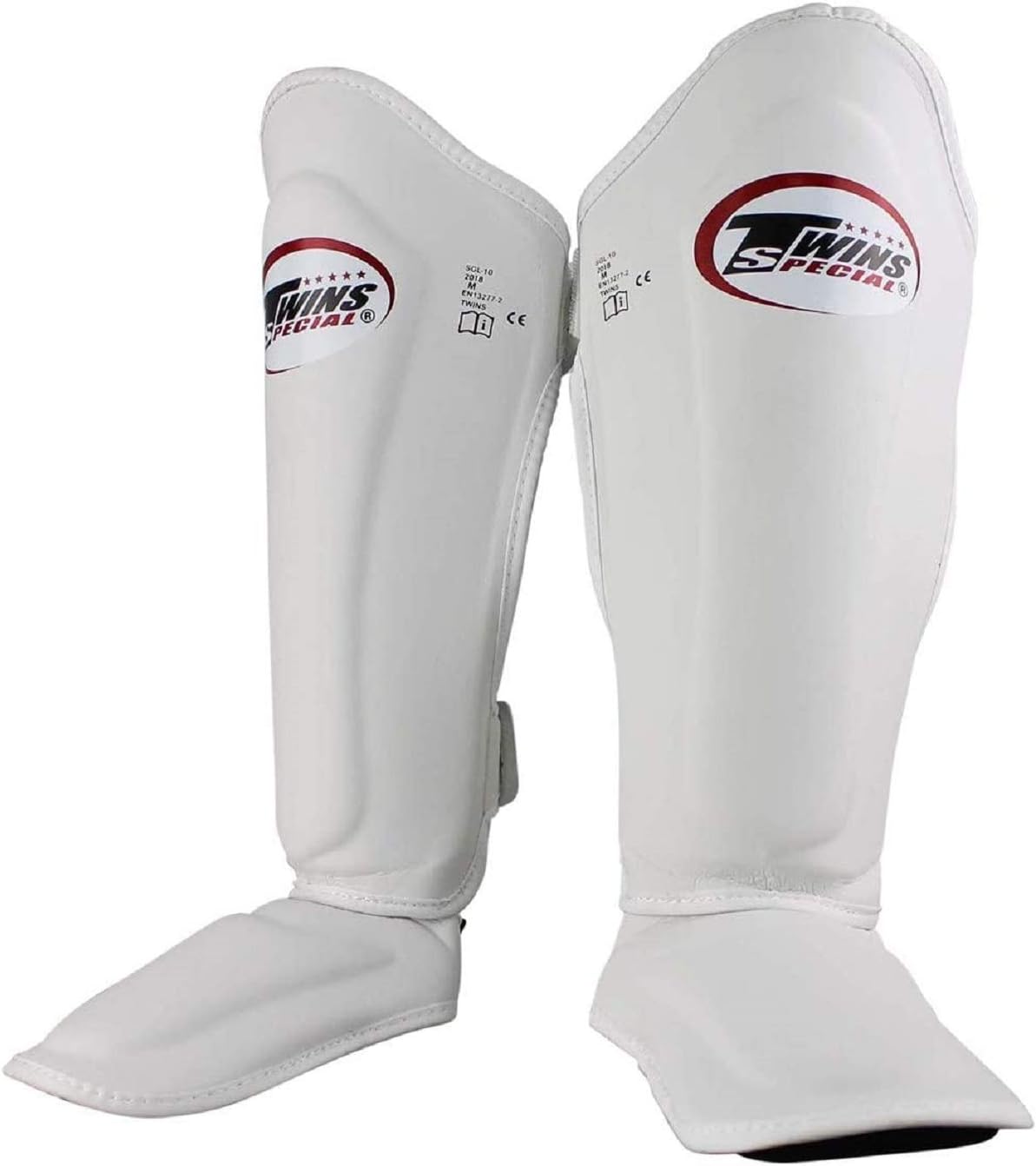Twins Special SGL10 Muay Thai Shin Guards with Knee Guard for Muay Thai Kickboxing MMA K1 Sports