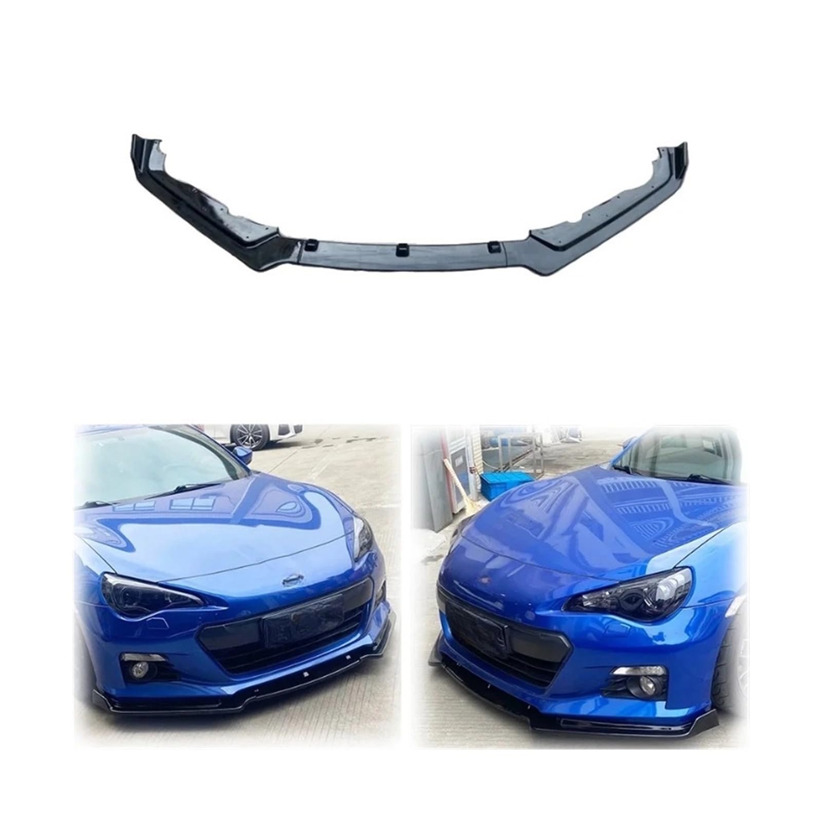 スバル インプレッサ WRX STI GDB 涙目 フロントリップ スポイラー