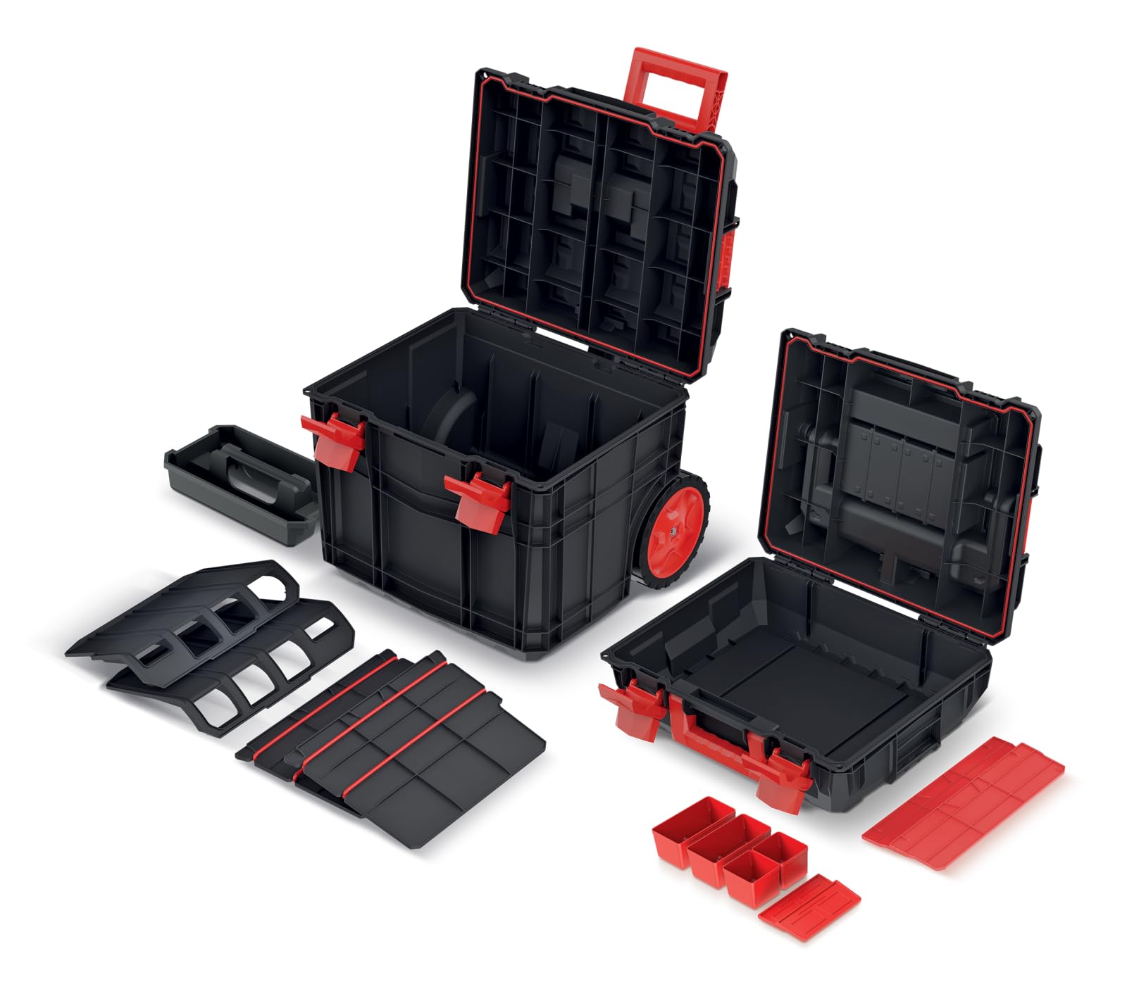 Kistenberg KXCS454055, Conjunto de caja de herramientas móvil C BLOCK, Black