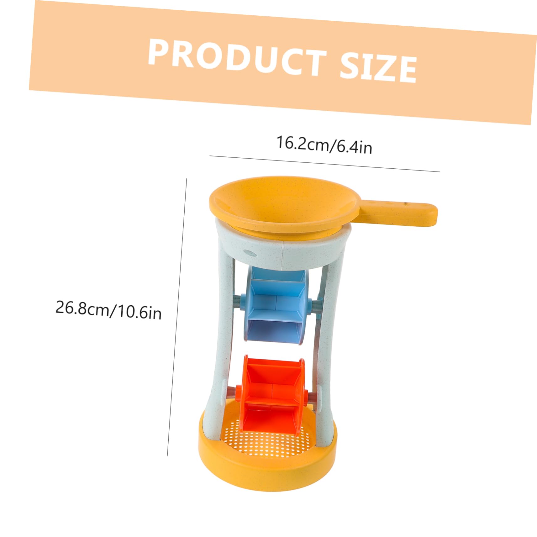 Secchiello Mare Giocattolo in Plastico per Bambini, Beach Toy | Atmosfera Estiva, Giochi per Spiaggia e Sabbia, Uso Seaside e School, per Bambini