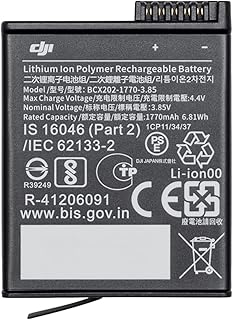 DJI Osmo Action Extreme Battery, Compatibility: Osmo Action 3, Osmo Action 4