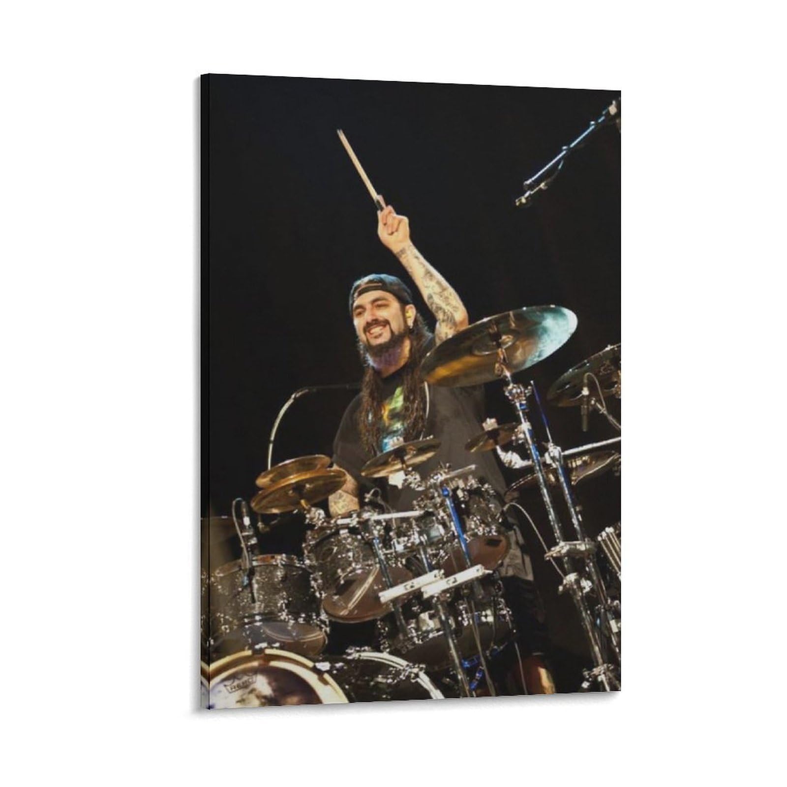 FCOIN Mike Portnoy Canvas Poster Canvas Wall Art Poster Decorative Modern Home Print Picture Artworks Posters 16x24inch(40x60cm)