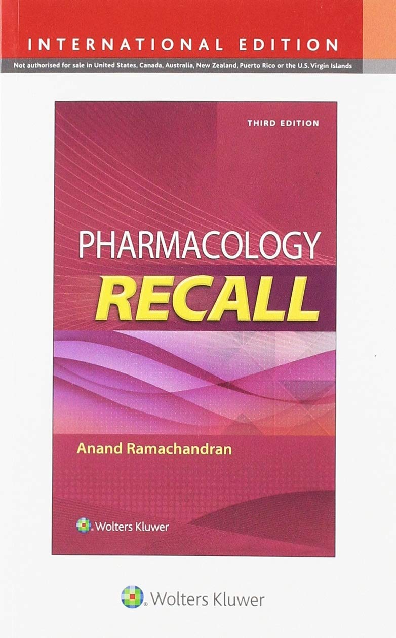 Lippincott Williams & Wilkins Pharmacology Recall