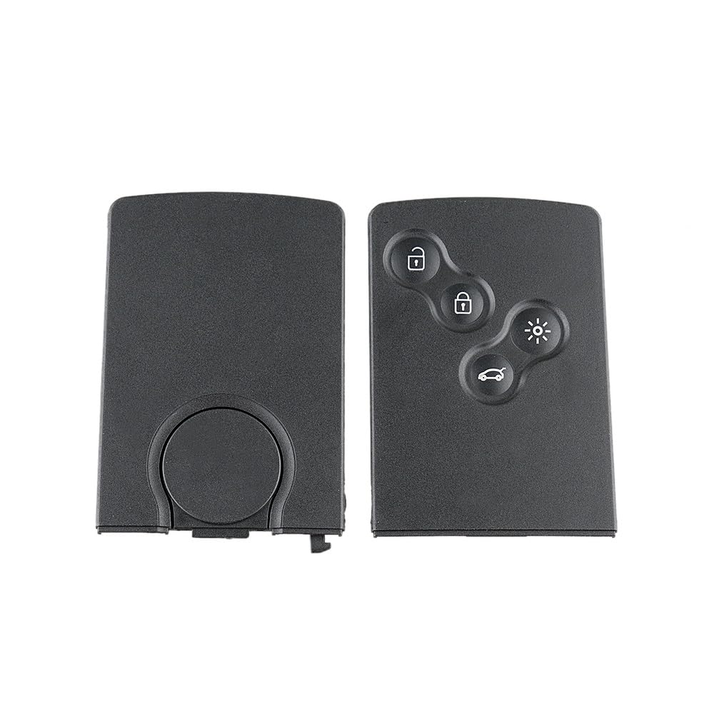 KEYYOU Remote Smart Card Caso Chiave Per Renault Laguna Clio Koleos Chiave Borsette Smart Card 2/3/4 Pulsante Con inserto Chiave Lama