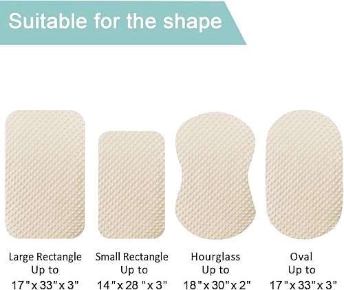 Miniatura 6 de Owlowla Juego de sábanas de moisés, ultra suaves, de minky, universal, ajustable, para bebé, niños y niñas (marfilfloral)