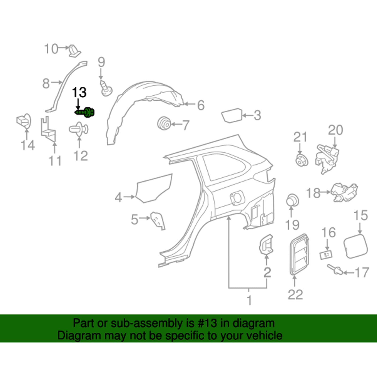 m-mamu　0819 Amazon.com: Rexka 20 Sets Bumper Cover Splash Shield Mud