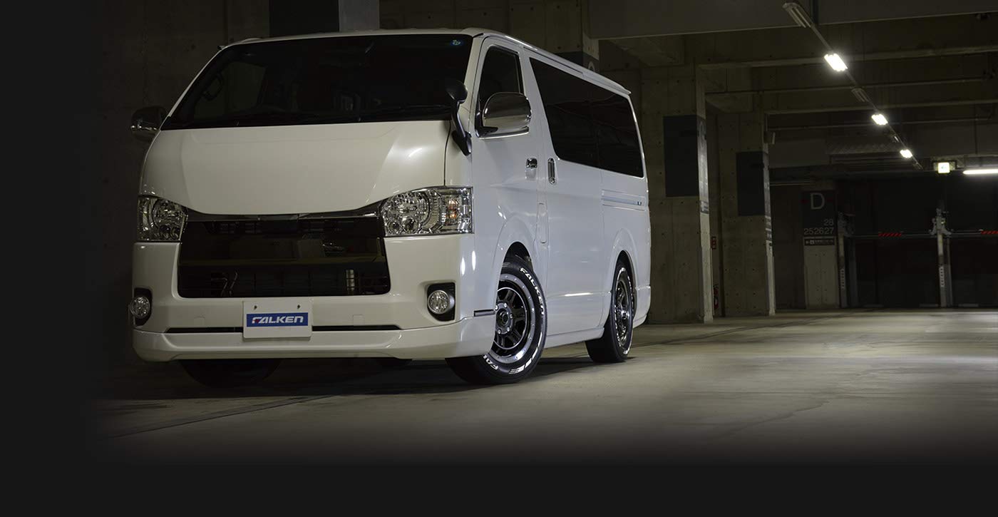 Amazon.co.jp: 215/60R17 ファルケン バン用 ドレスアップタイヤ  