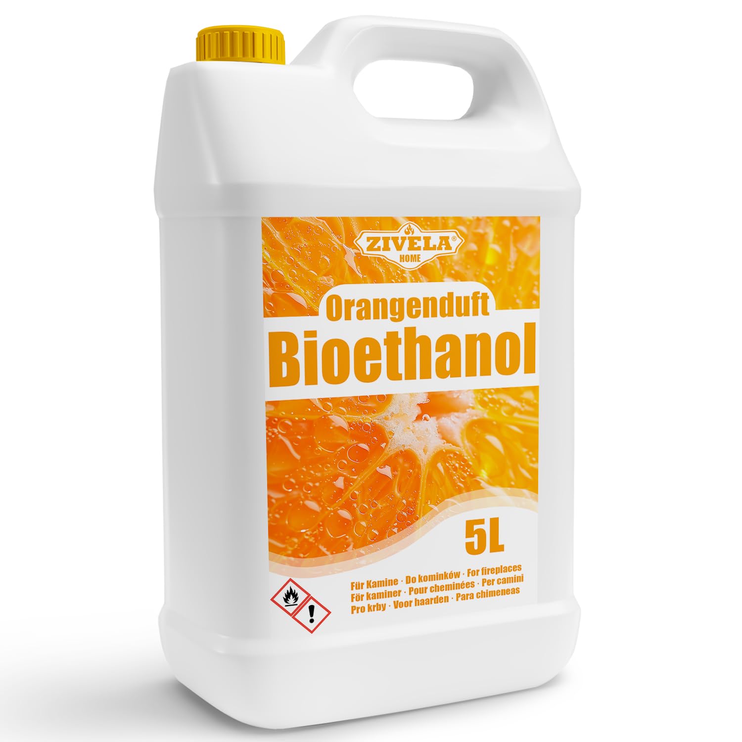 Bioetanolo Profumato 5 Litri Per Camini E Stufe - Tante Fragranze Disponibili (N5)