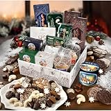 LEBKUCHEN WELT Lebkuchen Spezialitäten Paket Übersee-Paket ca. 2.320g Lebkuchenmischung Geschenkpaket Weihnachtsmischung Geschenkbox Gebäckmischung Präsent-Box Weihnachtspaket