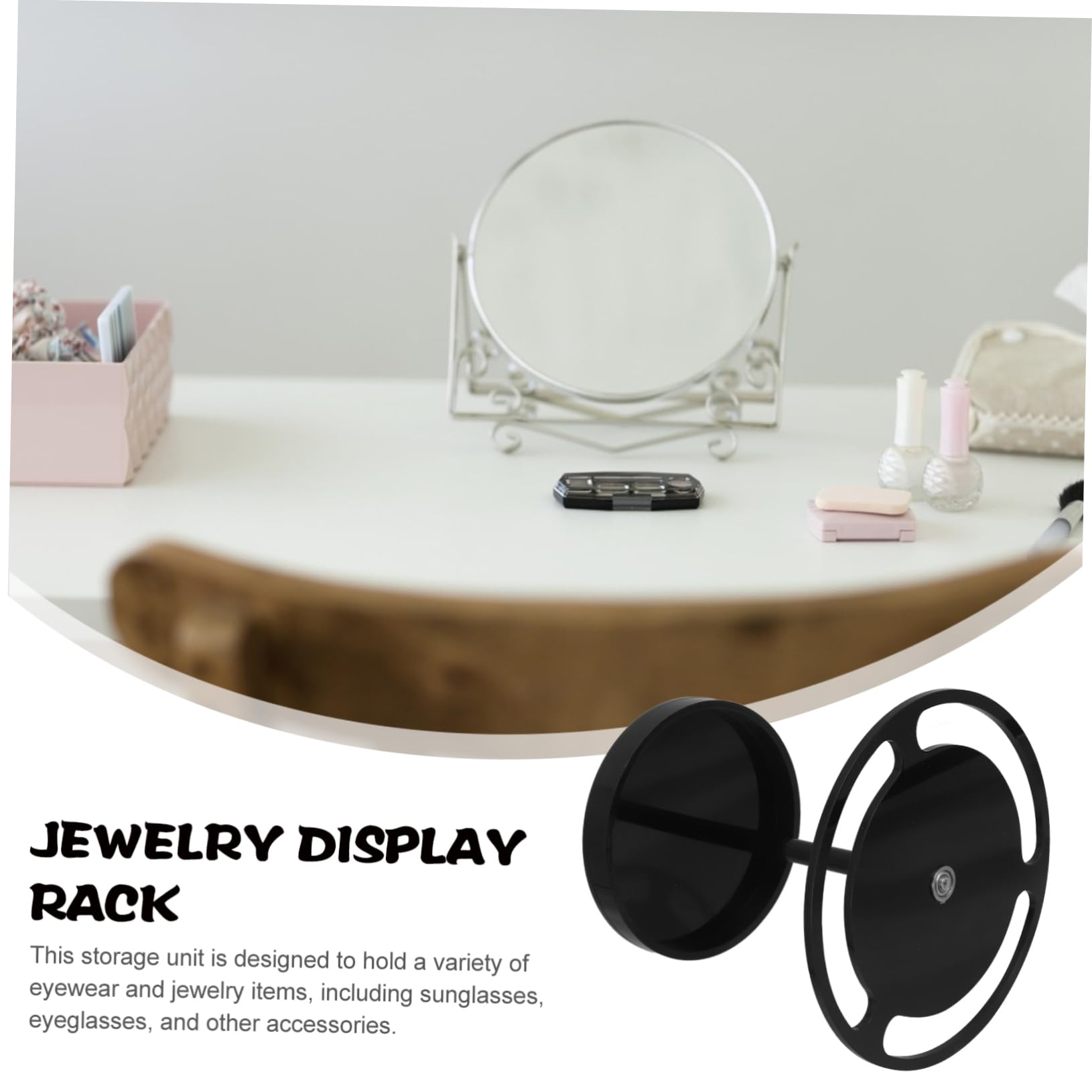 Ciieeo Rotierender Brillenständer Drehbarer Sonnenbrillen-display Organizer Für Tisch Eleganter Eyeglass- Mit Für Mehrere Brillen Optimal Für Zuhause Und Büro
