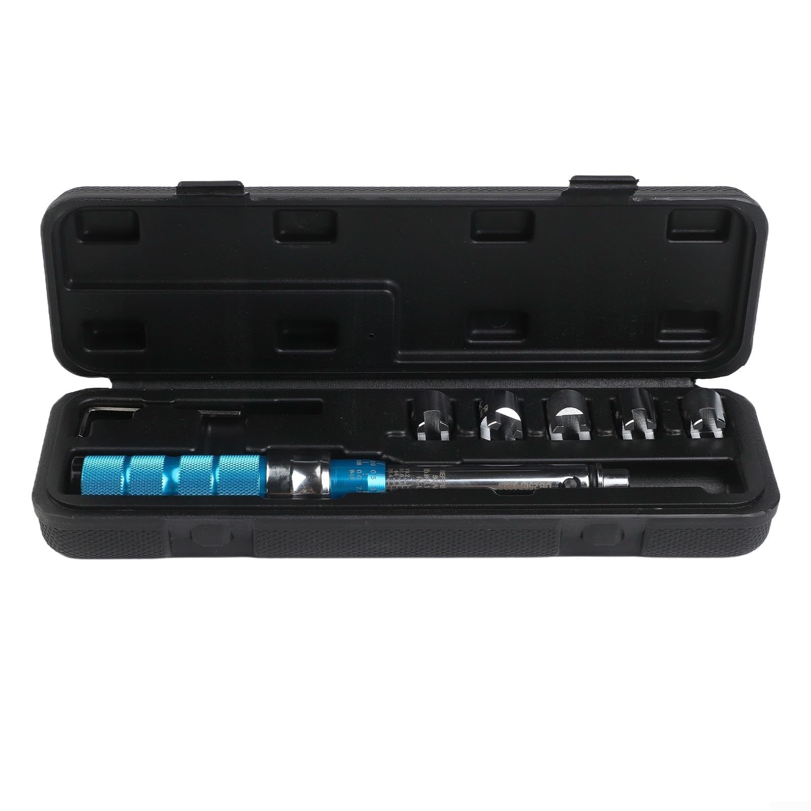 Fahrrad Speichen-Drehmomentschlüssel 2-10NM Einstellbares Klickwerkzeug für Mountainbike Präzisionsrad Reparatursatz mit Stecknüssen
