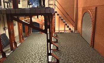 Amazon | ☆ 1/18 MI6 ロンドン地下基地風 駐車場 ガレージ LED