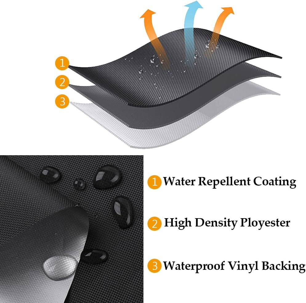 Round Family Lounge Pool Cover for Swim Center Inflatable Above Ground Outdoor Round Family Swimming Pool Waterproof Heavy Duty Cover