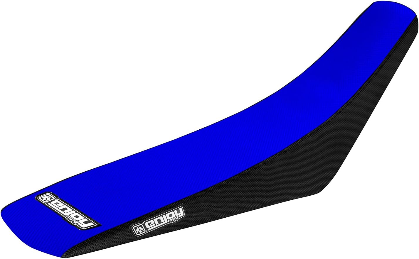 Enjoy Mfg Seat Cover - Compatible with Yamaha 2008-2012 TTR 125 Black Sides/Blue top Standard #147