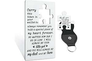 Happy Birthday/Christmas Card Dad from Daughter: Wallet Card Insertion