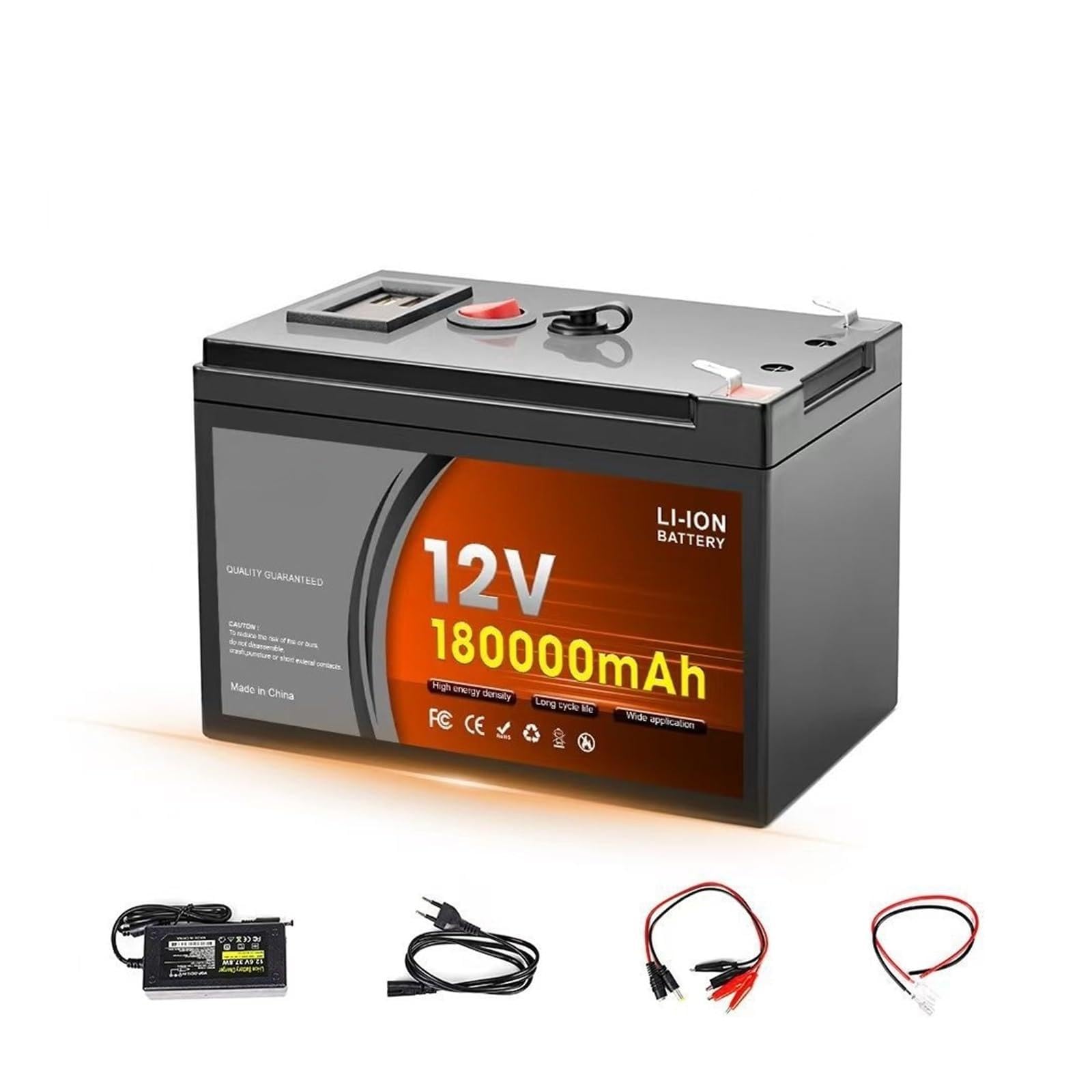 Batteria A Ciclo Profondo, Sistema Off-grid Di Accumulo Di LiFePO4 12V 200AH