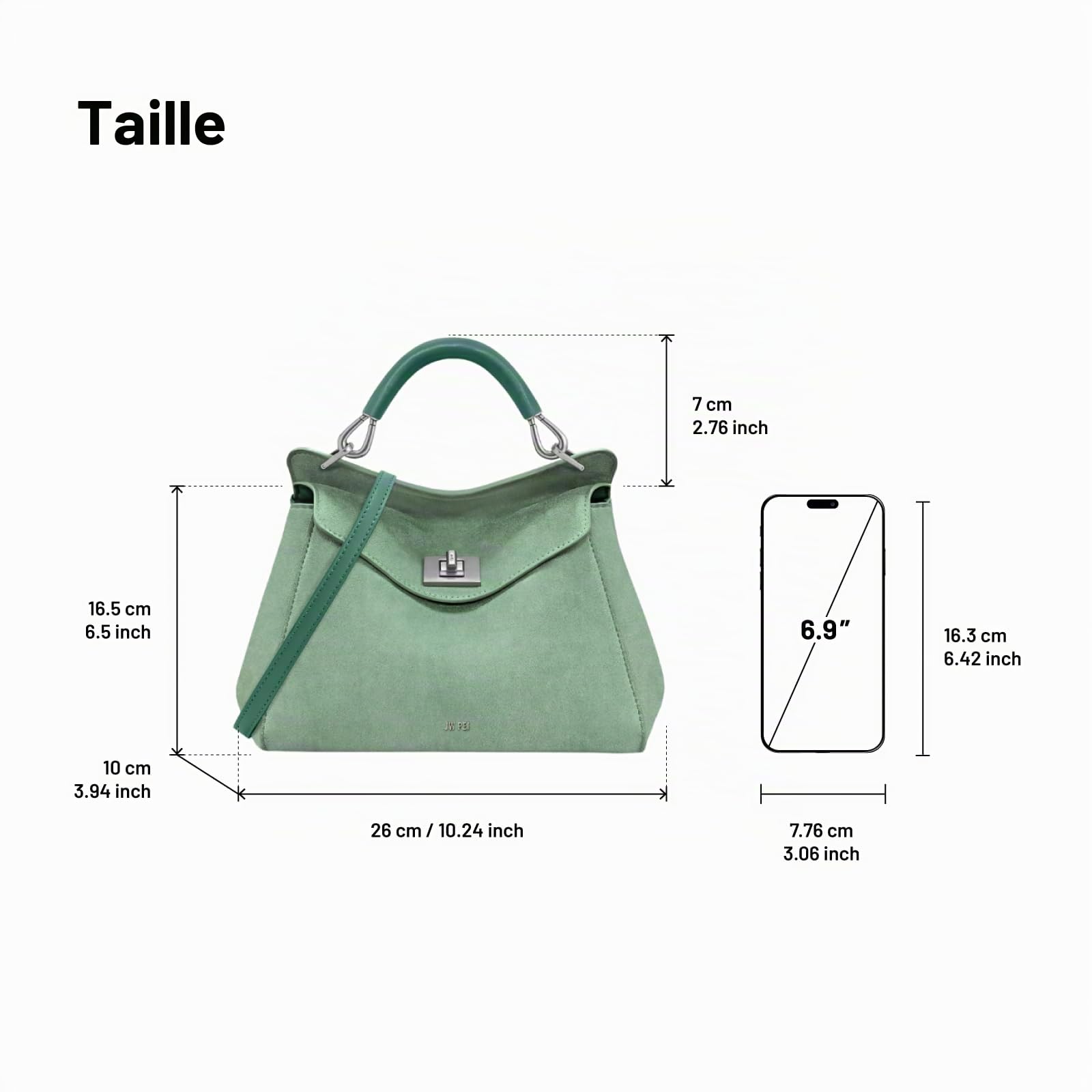 JW PEI Lucia Sac à main pour femme